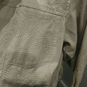 Studio Works Jackets & Coats - Tan Lightweight Jean Jacket Studio Works Jackets & Coats - Tan Lightweight Jean Jacket